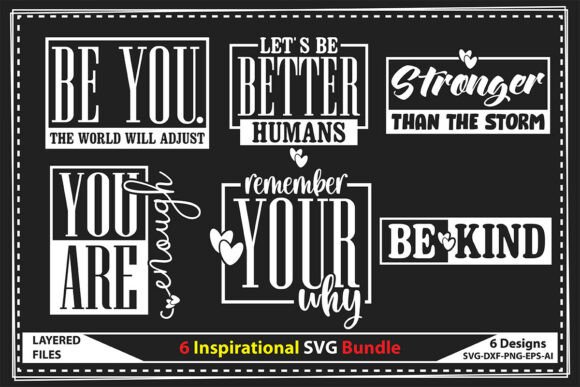 6 Inspirational SVG Bundle: A Designer’s Take on Real Stitched Projects