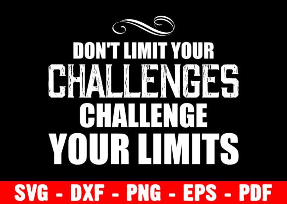 Don't Limit Your Challenges Motivational Embroidery Review