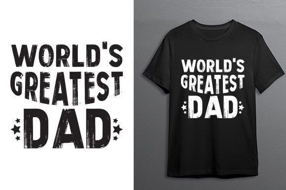 Father's Day Graphics for Print Templates: World's Greatest