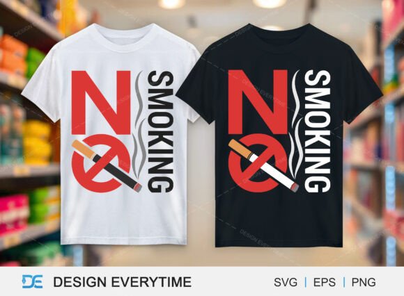 No Smoking Graphics for T-Shirt Designs