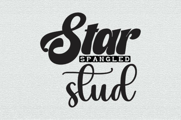 Star Spangled Stud SVG: Freebies Graphics for Local Business