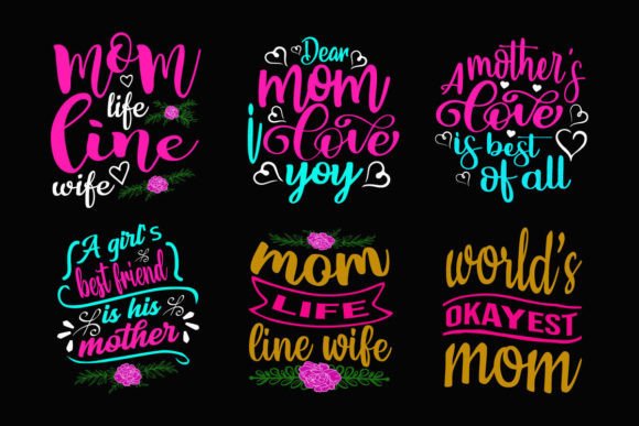 World s Most Okayest Mom SVG & T-Shirt Graphics